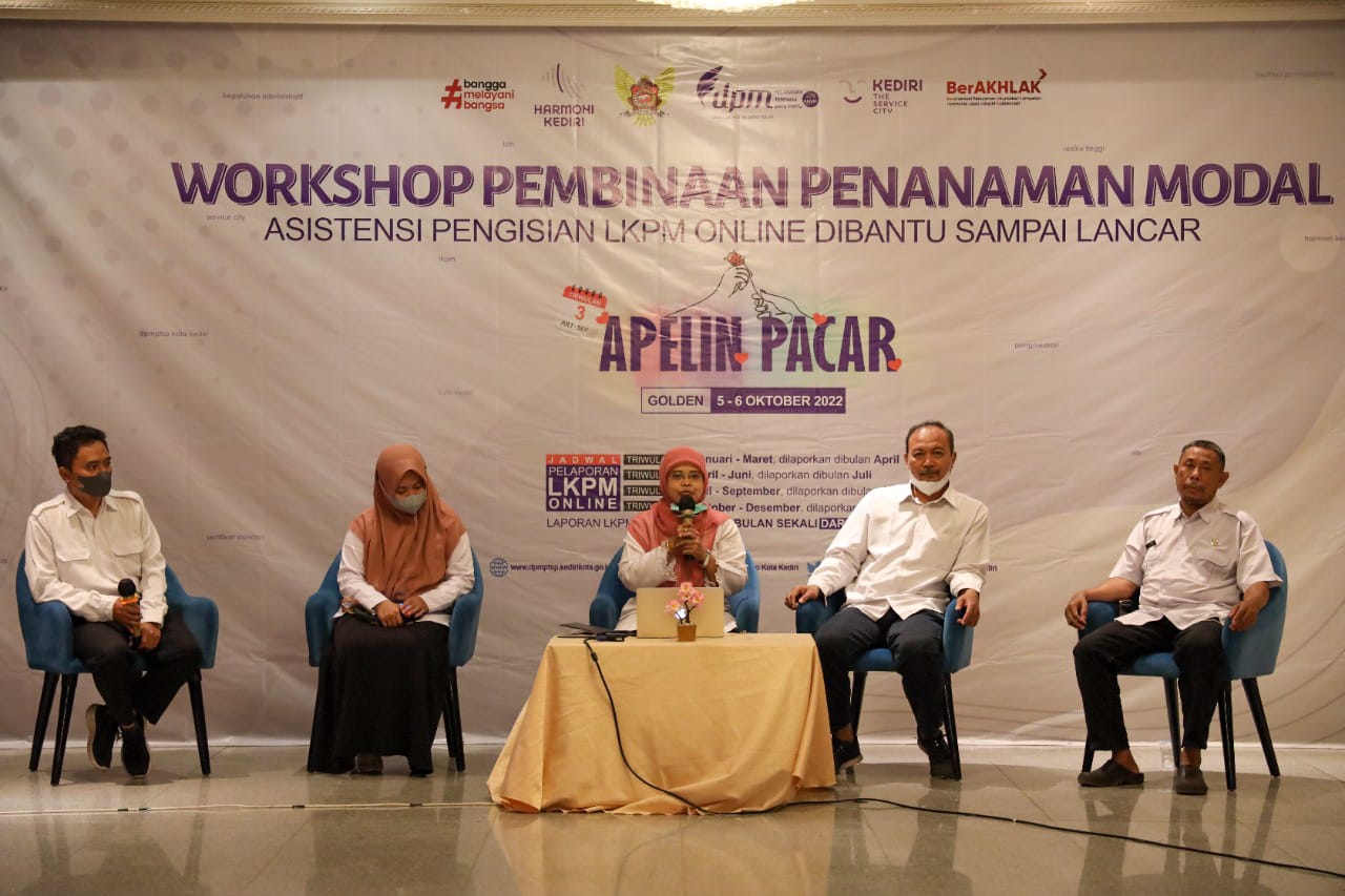 Dorong Pelaku Usaha Laporkan LKPM, Pemkot Kediri Gelar Workhsop LKPM dan Apelin Pacar