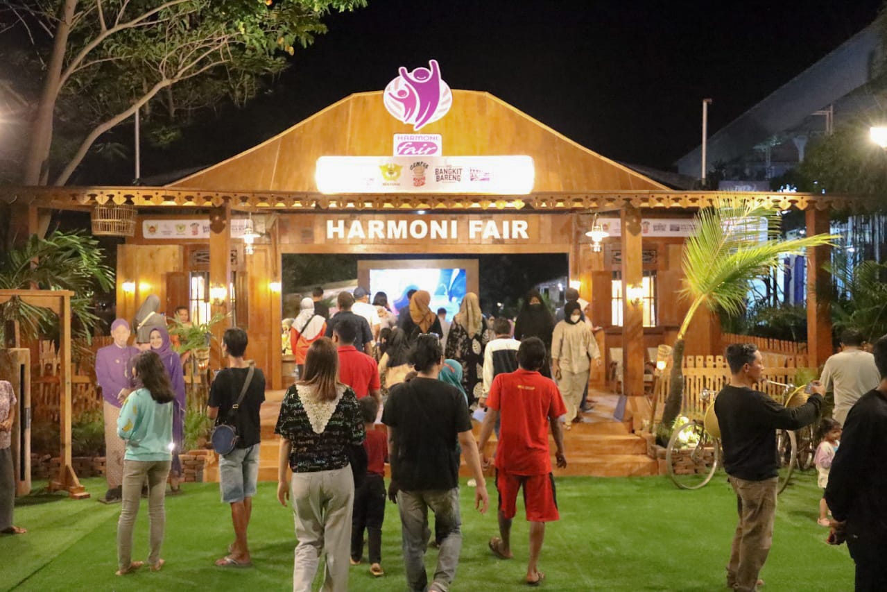 Genjot Omzet Serta Perluas Pasar UMKM Dan Industri Kreatif, Pemkot Kediri Resmikan Harmoni Fair 2022