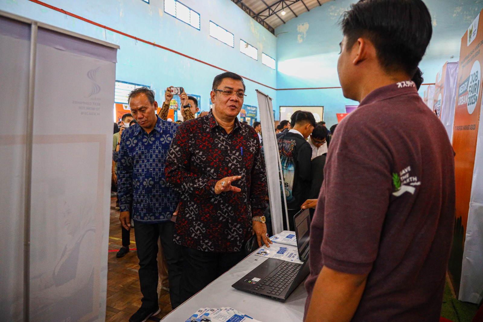 Tawarkan Lebih Dari 2000 Lowongan, Ribuan Pelamar Kerja Padati Kediri Urban Job Fair 2023