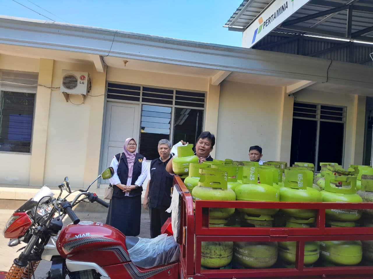 Pastikan Stok dan Pasokan LPG Bersubsidi Aman, Pemkot Kediri Lakukan Sidak Ke Pangkalan