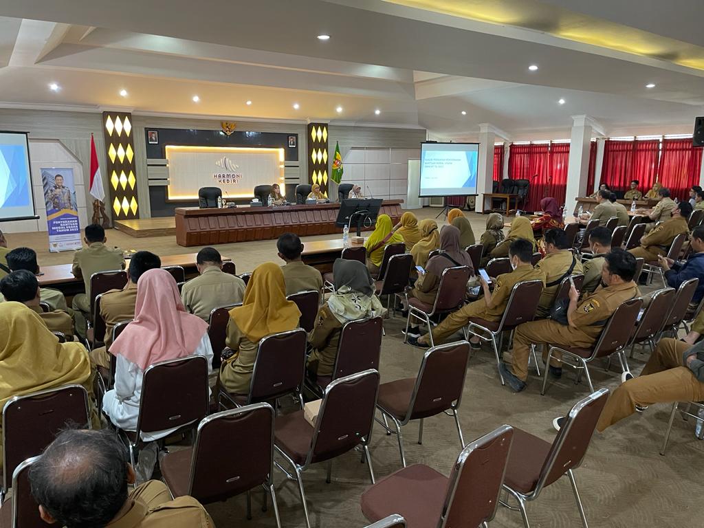 Siap Salurkan Banmod ke 6.666 Penerima, Pemkot Kediri Gelar Rakor Persiapan Penyerahan Banmod DBHCHT 2023